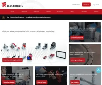 Trelectronic.com(Helping position your company for the Future) Screenshot