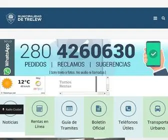 Trelew.gov.ar(Municipalidad de Trelew) Screenshot