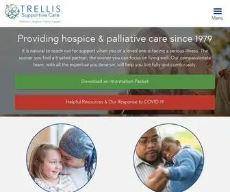 Trellissupport.org(Hospice & Palliative CareCenter is now Trellis Supportive Care) Screenshot