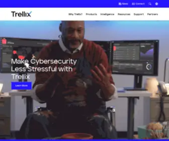 Trellix.com(Enhance your cybersecurity resilience with xdr) Screenshot