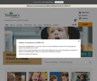 Treloar.org.uk(Treloars) Screenshot