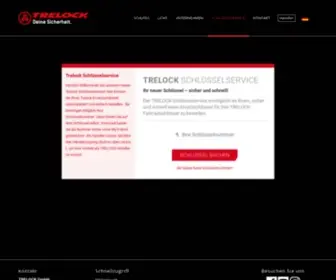 Trelock-Keyservice.de(TRELOCK Schlüsselservice) Screenshot