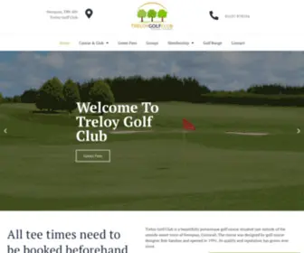 Treloygolfclub.co.uk(Treloy Golf Club) Screenshot