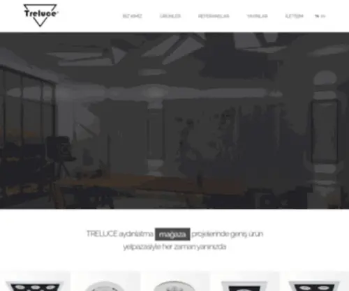 Trelucelight.com(Treluce Light) Screenshot