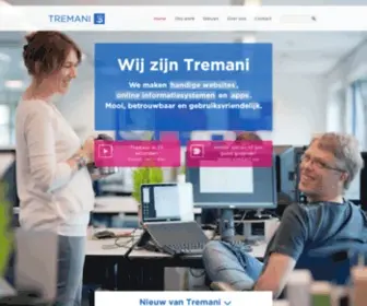 Tremani.nl(Home) Screenshot