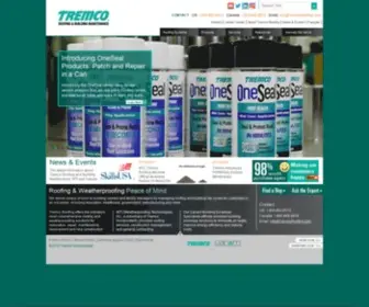 Tremcoroofing.com(Tremco) Screenshot