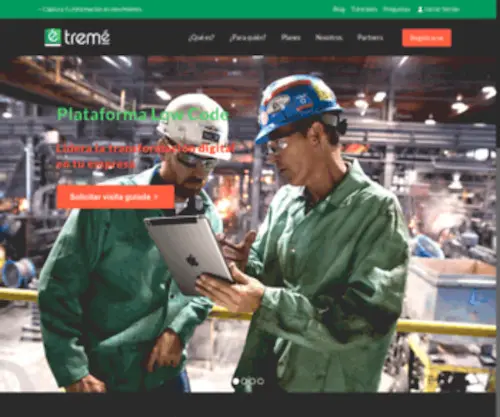 Treme.com.ar(Tremé) Screenshot
