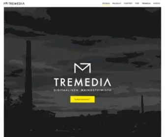 Tremedia.fi(Digitaalinen mainostoimisto Tremedia) Screenshot