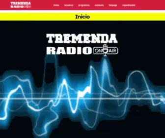 Tremendaradio.com(Tremenda Radio) Screenshot