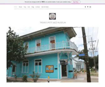 Tremespetitjazzmuseum.com(New Orleans) Screenshot