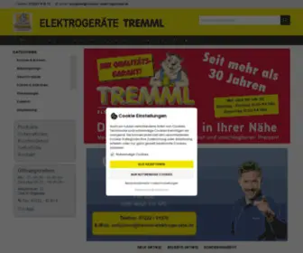 Tremml-Elektrogeraete.de(Elektrogeräte) Screenshot