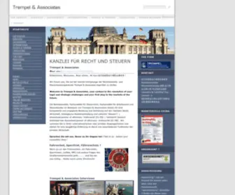 Trempel.de(Trempel & Associates) Screenshot