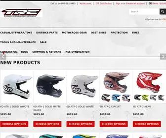 Tremx.com(Motocross Parts and Accessories) Screenshot