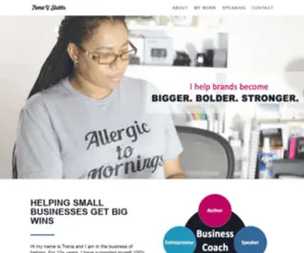 Trenavstubbs.com(Trena V) Screenshot
