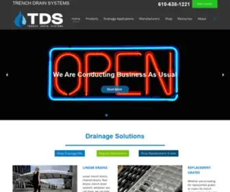 Trenchdrainsystems.com(Trench Drain Systems) Screenshot