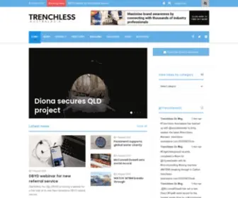 Trenchless-Australasia.com(Trenchless Australasia) Screenshot