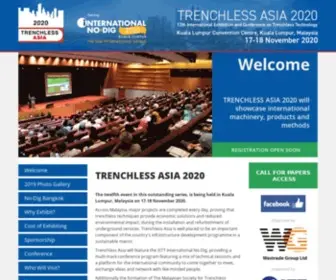 Trenchlessasia.com(TRENCHLESS ASIA 2021 featuring the ISTT International No) Screenshot