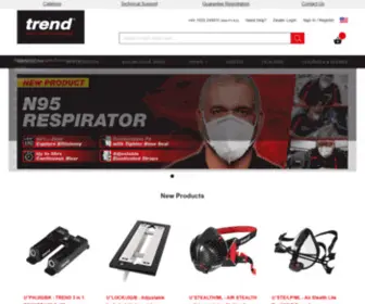 Trend-USA.com(Trend are the leading brand of Routers) Screenshot