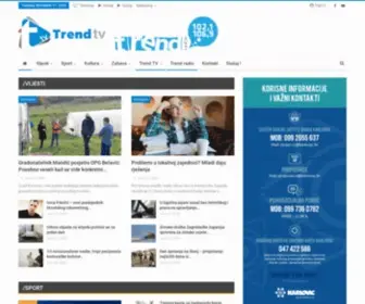 Trend.com.hr(Portal na 4 rijeke) Screenshot