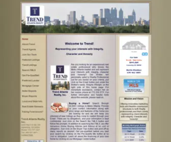Trendatlanta.com(Trend Atlanta Realty) Screenshot