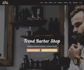 Trendbarbershop.cz(Holičství) Screenshot