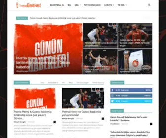 Trendbasket.net(Basketbol Haberleri) Screenshot