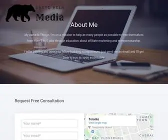 Trendbearmedia.com(Affiliate Marketing and Entrepreneurship) Screenshot