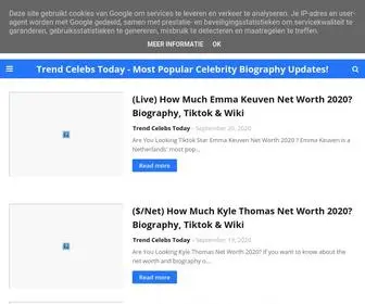 Trendcelebstoday.com(Trend Celebs Today) Screenshot