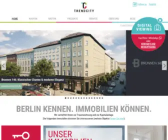 Trendcity.de(TRENDCITY GmbH Berlin) Screenshot