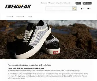 Trendeak.ch(Schuhe von Vans) Screenshot