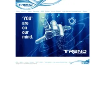 Trendelectronics.in(Trend Electronics) Screenshot