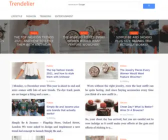 Trendelier.com(Trendelier) Screenshot