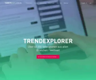 Trendexplorer.com(Trendexplorer) Screenshot