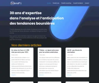 Trendfi.fr(Accueil) Screenshot