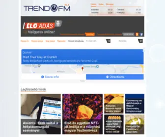 Trendfm.hu(Délelőtt 11.00) Screenshot