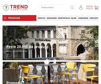 Trendfurniture.ro(Mobilier si Amenajari Horeca) Screenshot