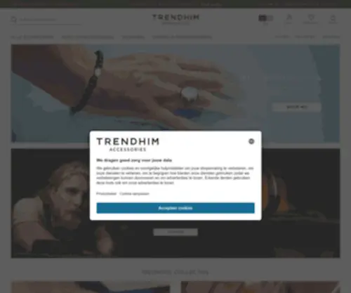 Trendhim.be(Sieraden en accessoires voor mannen) Screenshot