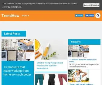 Trendhow.com(Get with the trend) Screenshot