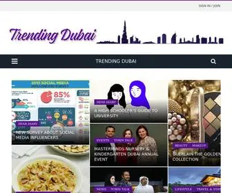 Trendingdubai.com(Trending Dubai) Screenshot