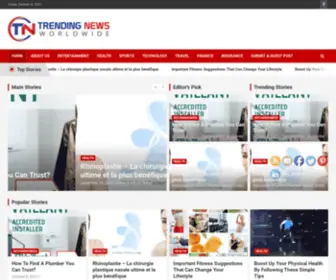 TrendingnewsWorldwide.com(Trending News Worldwide) Screenshot