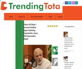 Trendingtota.com(English News) Screenshot