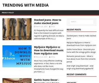 Trendingwithmedia.com(Trending with media) Screenshot