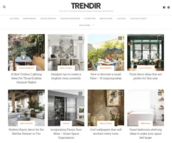 Trendir.com(Modern House Design) Screenshot