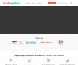 Trendle.io(How to Start a PPC Campaign on Amazon for Your Amazon Store Business) Screenshot