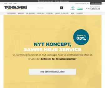 Trendlovers.dk(Host default page) Screenshot