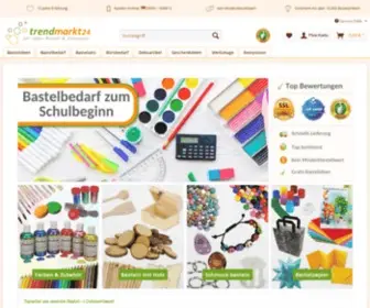 Trendmarkt24.de(Basteln & Bastelbedarf) Screenshot