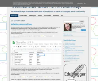 Trendmatcher.nl(Trendmatcher tussen ICT en Onderwijs) Screenshot