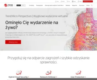 Trendmicro.pl(Trend Micro (PL)) Screenshot