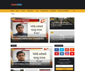 Trendodia.com(Trend odia) Screenshot