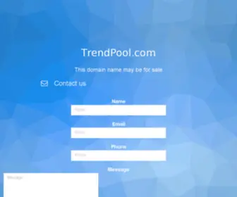 Trendpool.com(Trendpool) Screenshot